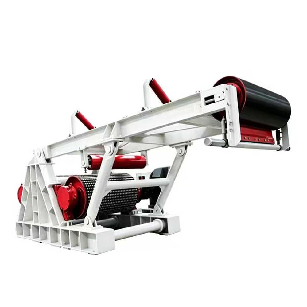 TD75-style fixed belt conveyor head and drive section supplied for project selection